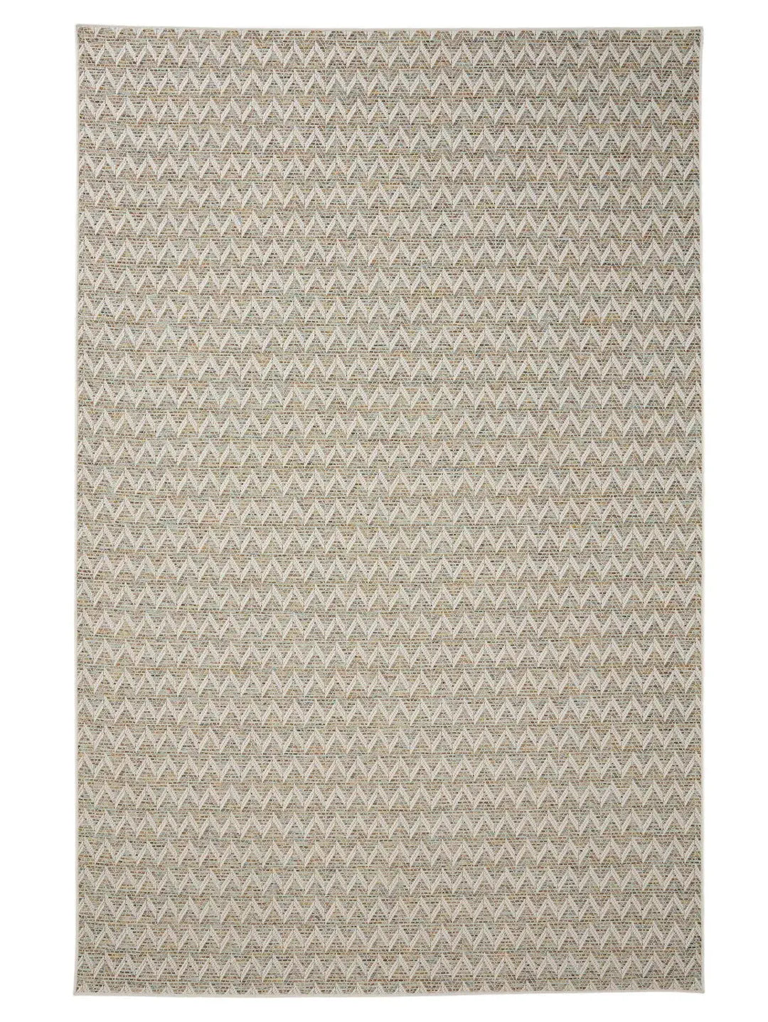 Tapis d'Intérieur et d'Extérieur en Polypropylène AGRA Crème / Bleu (Copie) BENUTA