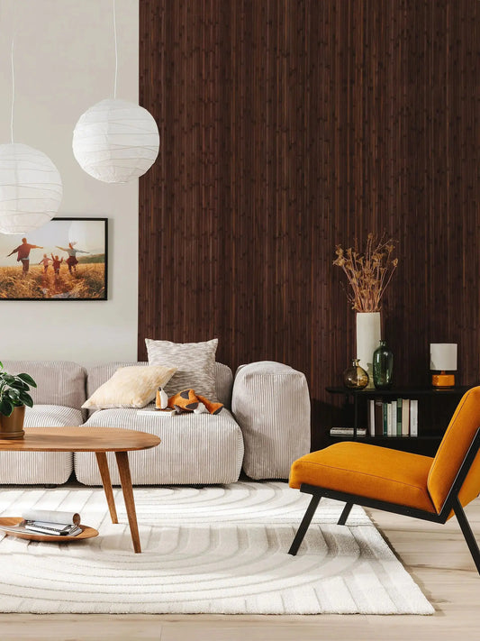 Tapis tissé à la machine EVE Beige BENUTA