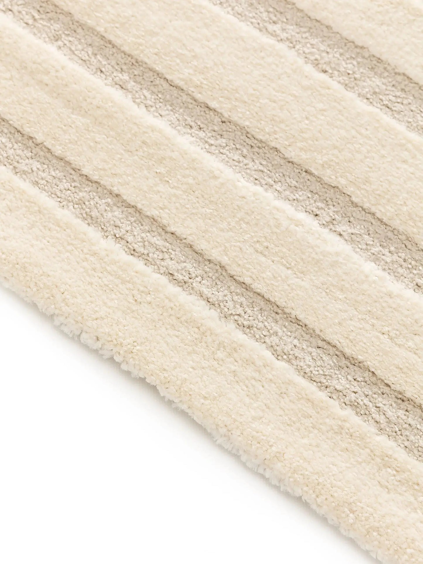 Tapis tissé à la machine EVE Beige BENUTA