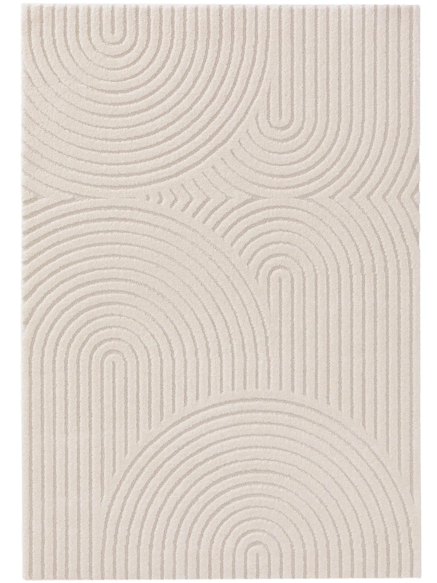 Tapis tissé à la machine EVE Crème BENUTA