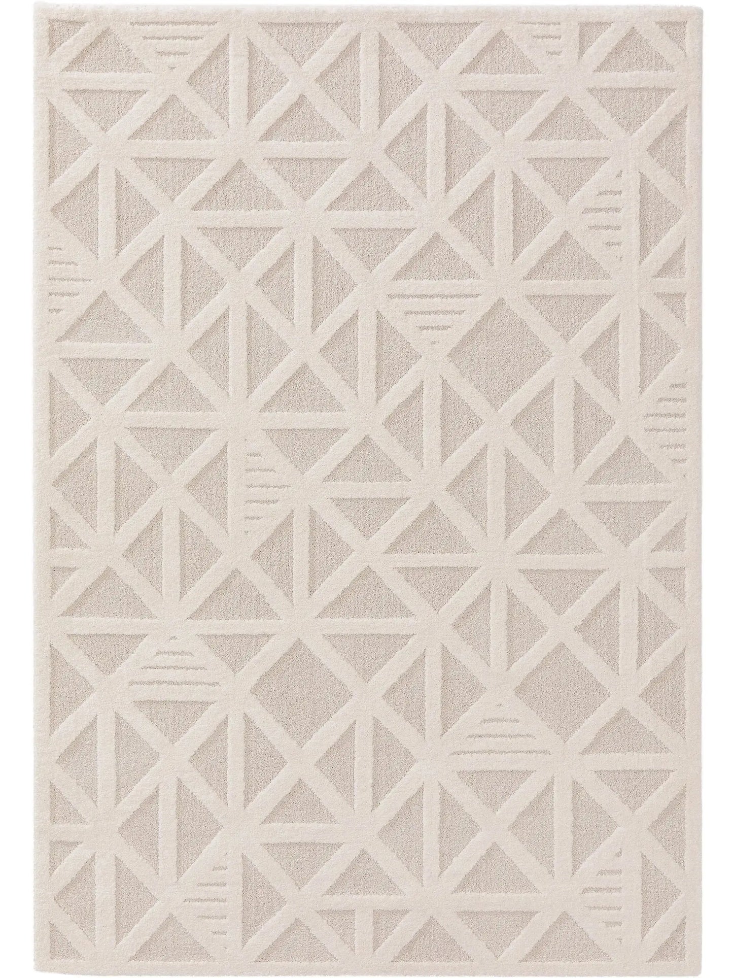 Tapis tissé à la machine EVE Crème BENUTA