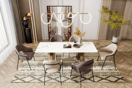 Tapis-Salle-À-Manger-Pas-Cher-Conseils-Pour-Bien-Choisir TIKOYA