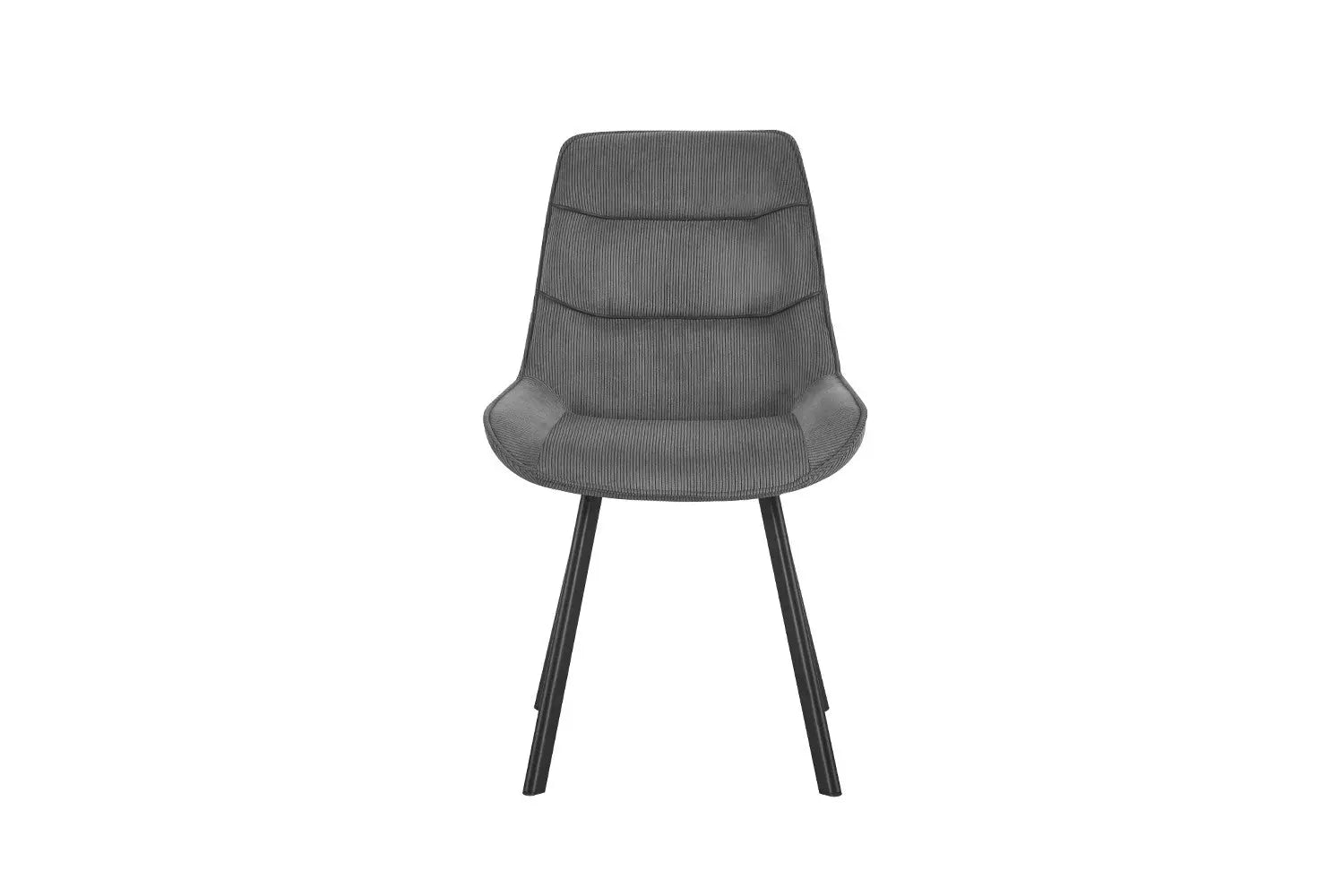 AMELIA - Lot de Chaises de Salle à Manger - 53 x 61 cm - Gris ROUSSEAU