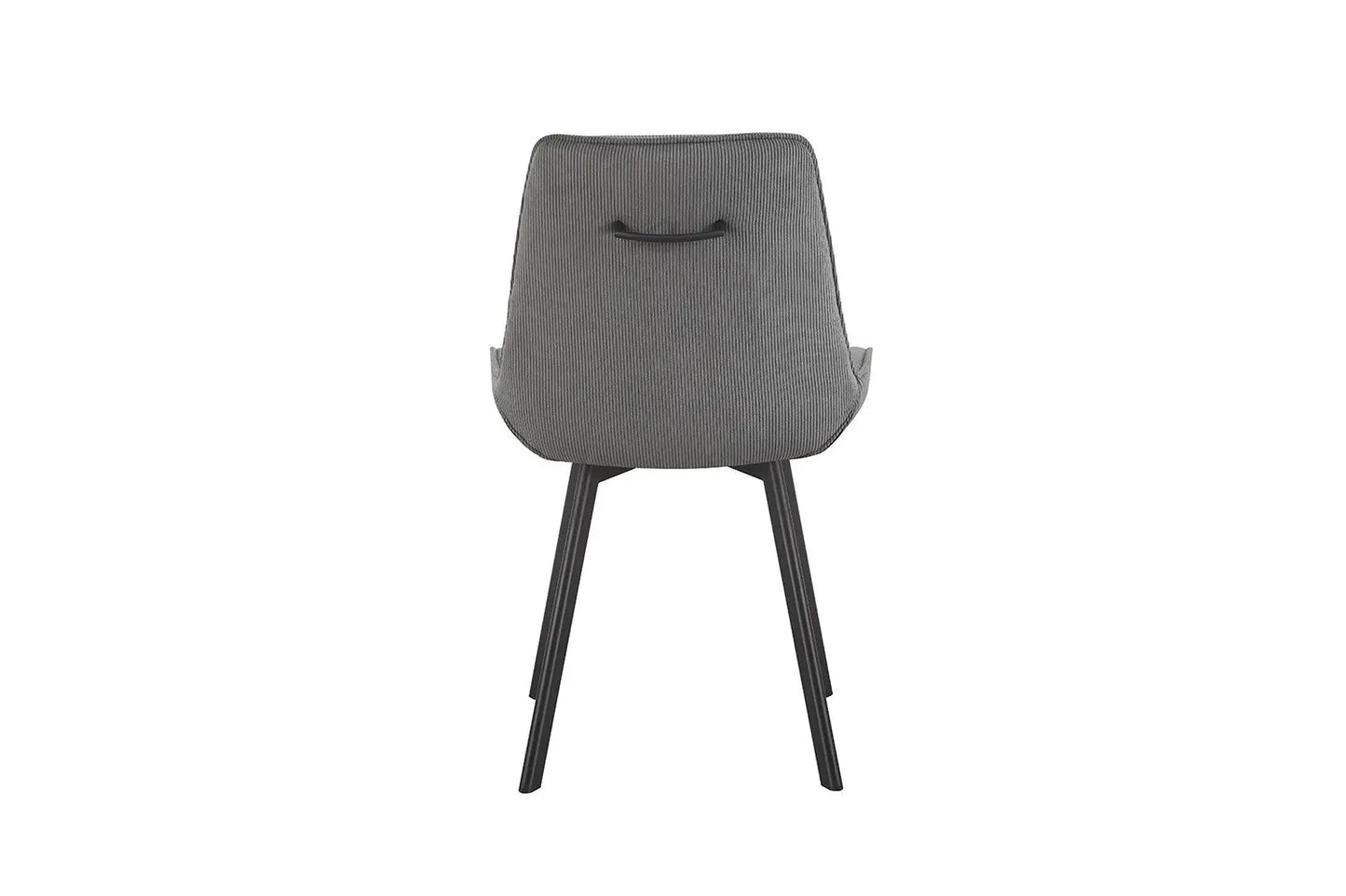 AMELIA - Lot de Chaises de Salle à Manger - 53 x 61 cm - Gris ROUSSEAU