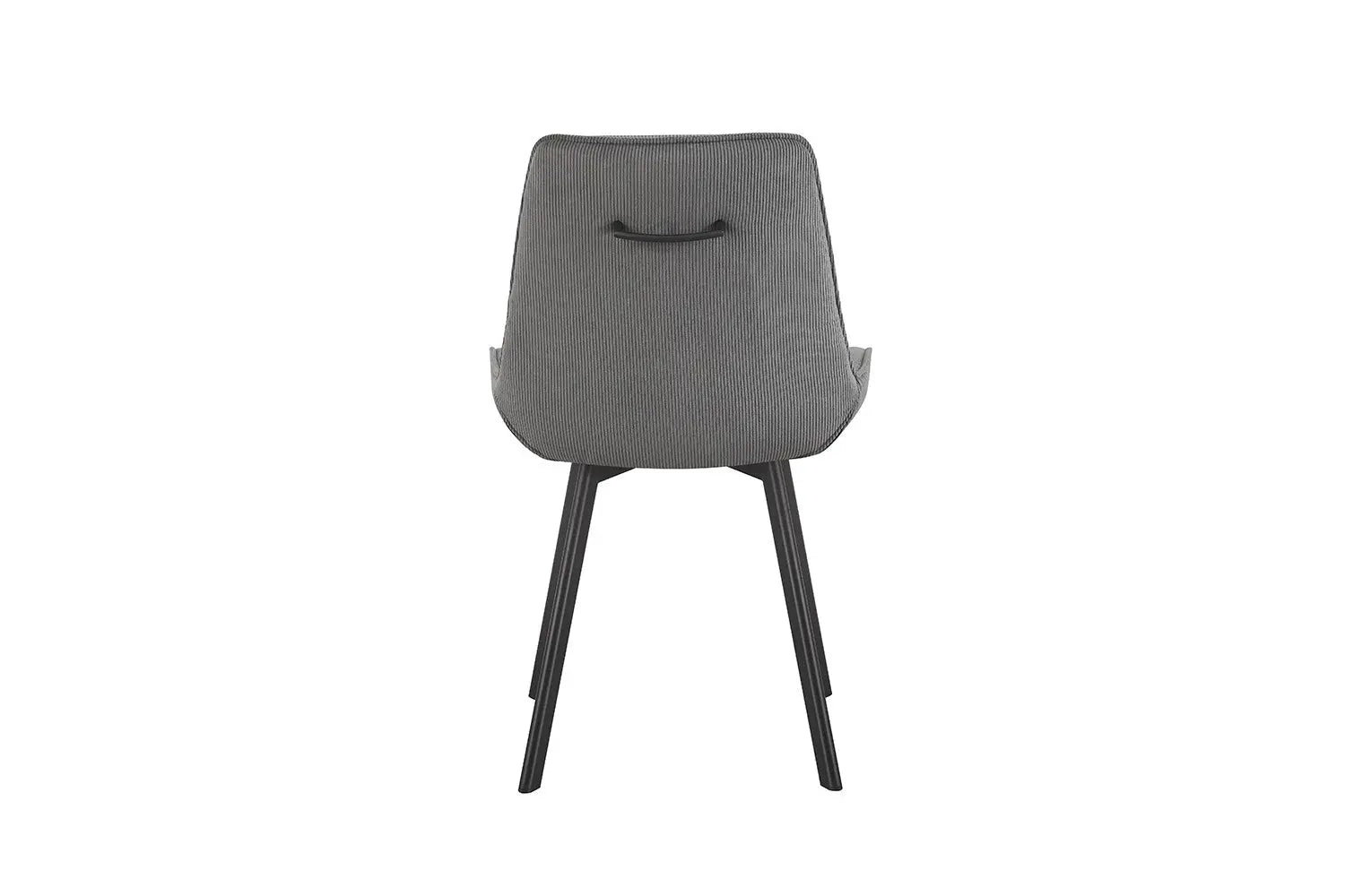 AMELIA - Lot de Chaises de Salle à Manger - 53 x 61 cm - Gris ROUSSEAU