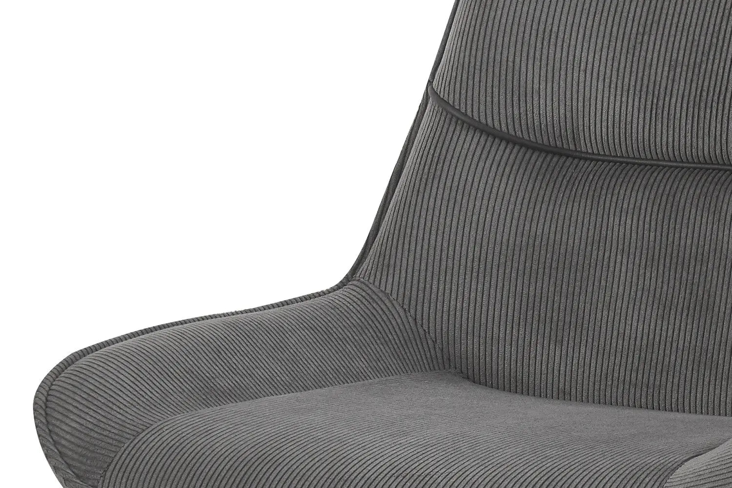 AMELIA - Lot de Chaises de Salle à Manger - 53 x 61 cm - Gris ROUSSEAU