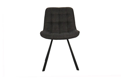 ARIANE - Chaise de Salle à Manger - 51 x 61 cm - Gris foncé ROUSSEAU
