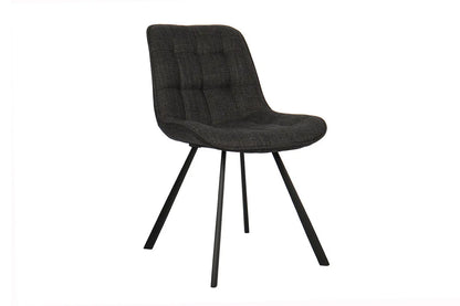 ARIANE - Chaise de Salle à Manger - 51 x 61 cm - Gris foncé ROUSSEAU
