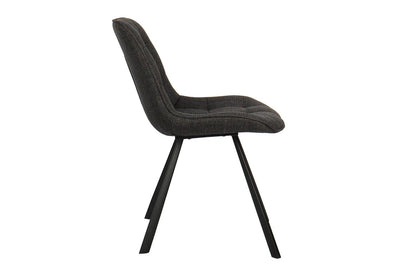 ARIANE - Chaise de Salle à Manger - 51 x 61 cm - Gris foncé ROUSSEAU