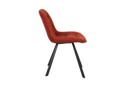 ARIANE - Chaise de Salle à Manger - 51 x 61 cm - Rouge ROUSSEAU