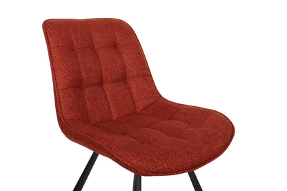 ARIANE - Chaise de Salle à Manger - 51 x 61 cm - Rouge ROUSSEAU