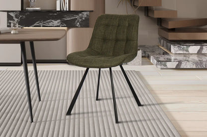 ARIANE - Chaise de Salle à Manger - 51 x 61 cm - Vert ROUSSEAU