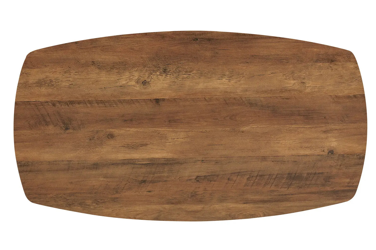 AYLEN - Table basse Ovale Effet Mango - 130x 70 cm ROUSSEAU