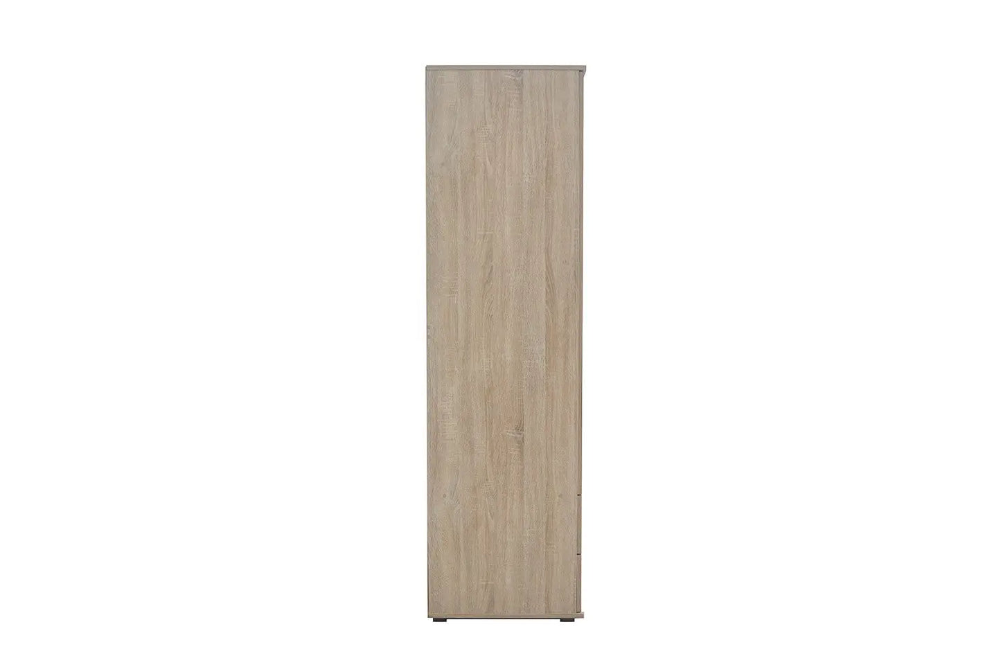 Armoire 2 portes avec miroir MARCO sonoma - 80 cm TIKOYA