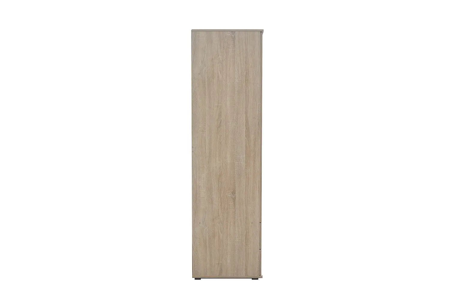 Armoire 2 portes avec miroir MARCO sonoma - 80 cm TIKOYA