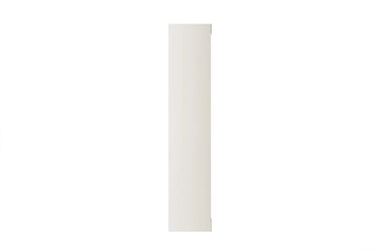 Armoire 2 portes coulissante avec porte miroir MIKA blanc - 182.5 cm TIKOYA