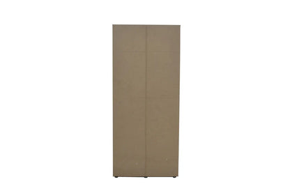 Armoire 3 portes avec miroir MARCO blanc - 80 cm TIKOYA
