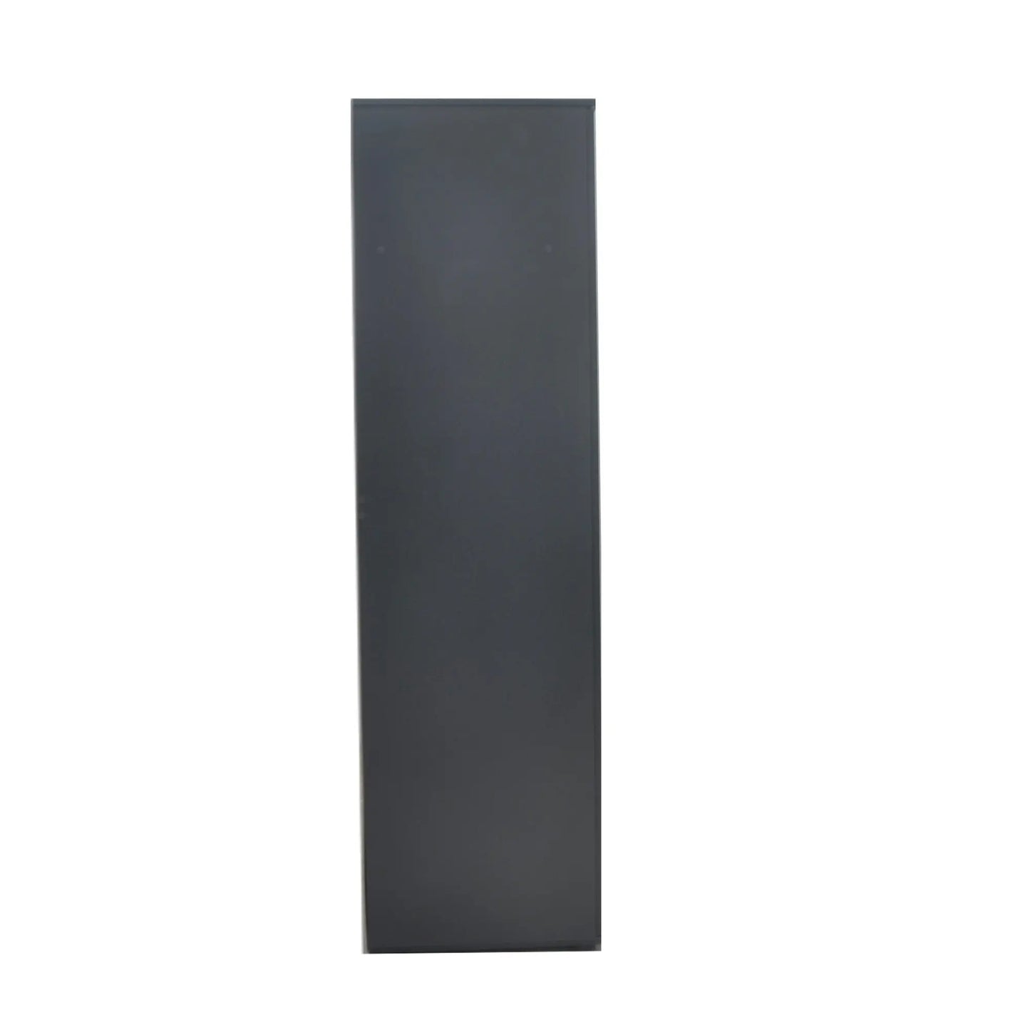 Armoire 3 portes avec miroir MARCO gris foncé - 120 cm TIKOYA