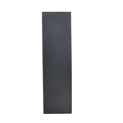 Armoire 3 portes avec miroir MARCO gris foncé - 120 cm TIKOYA