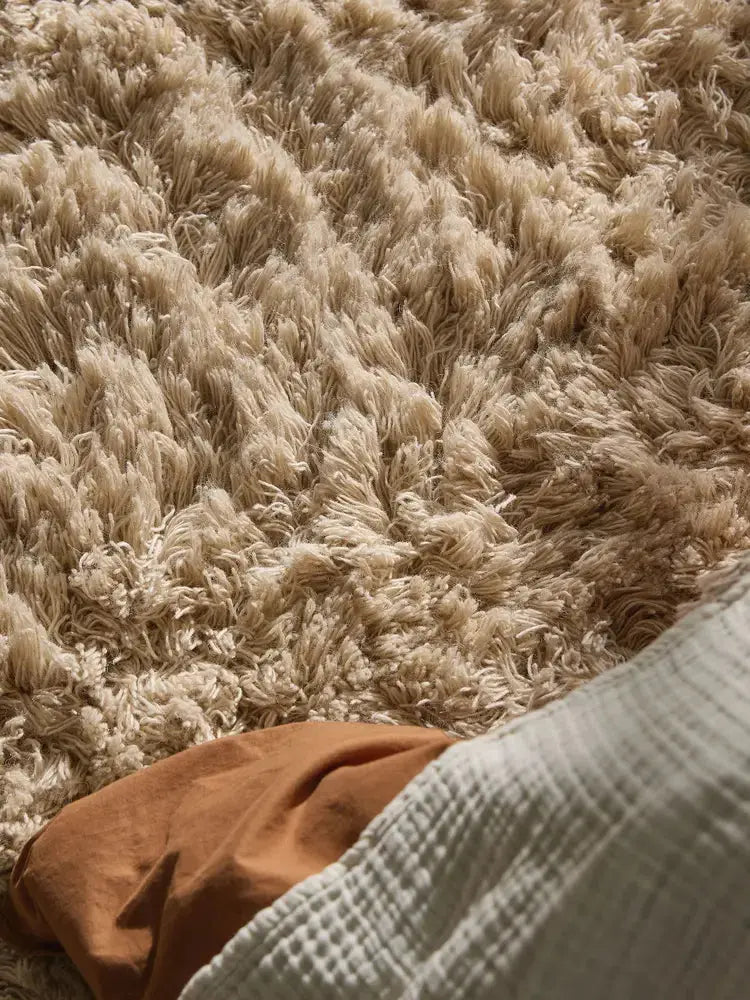 BAADAL - Tapis de Laine - Beige BENUTA