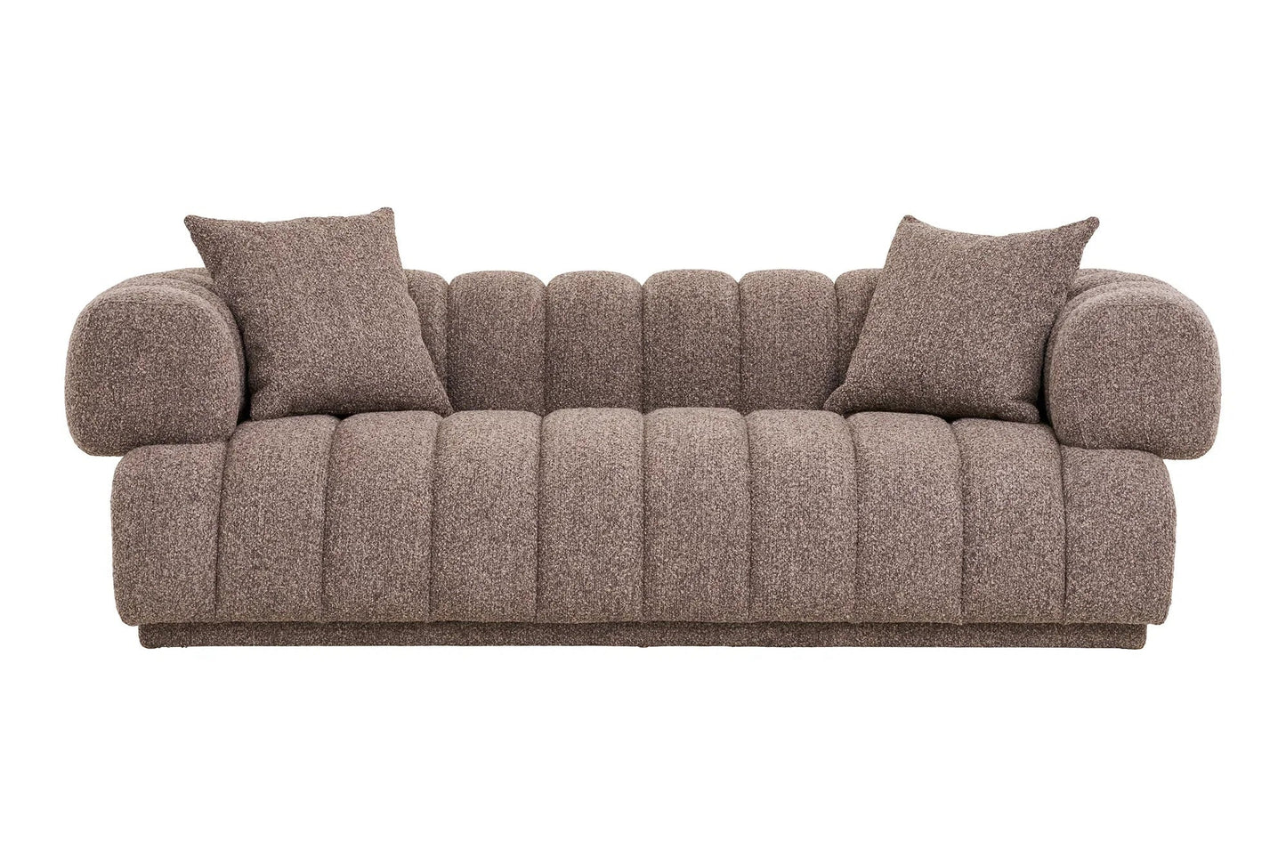 Canapé Droit AURORA Marron - 226 x 106 cm HOUSE NORDIC