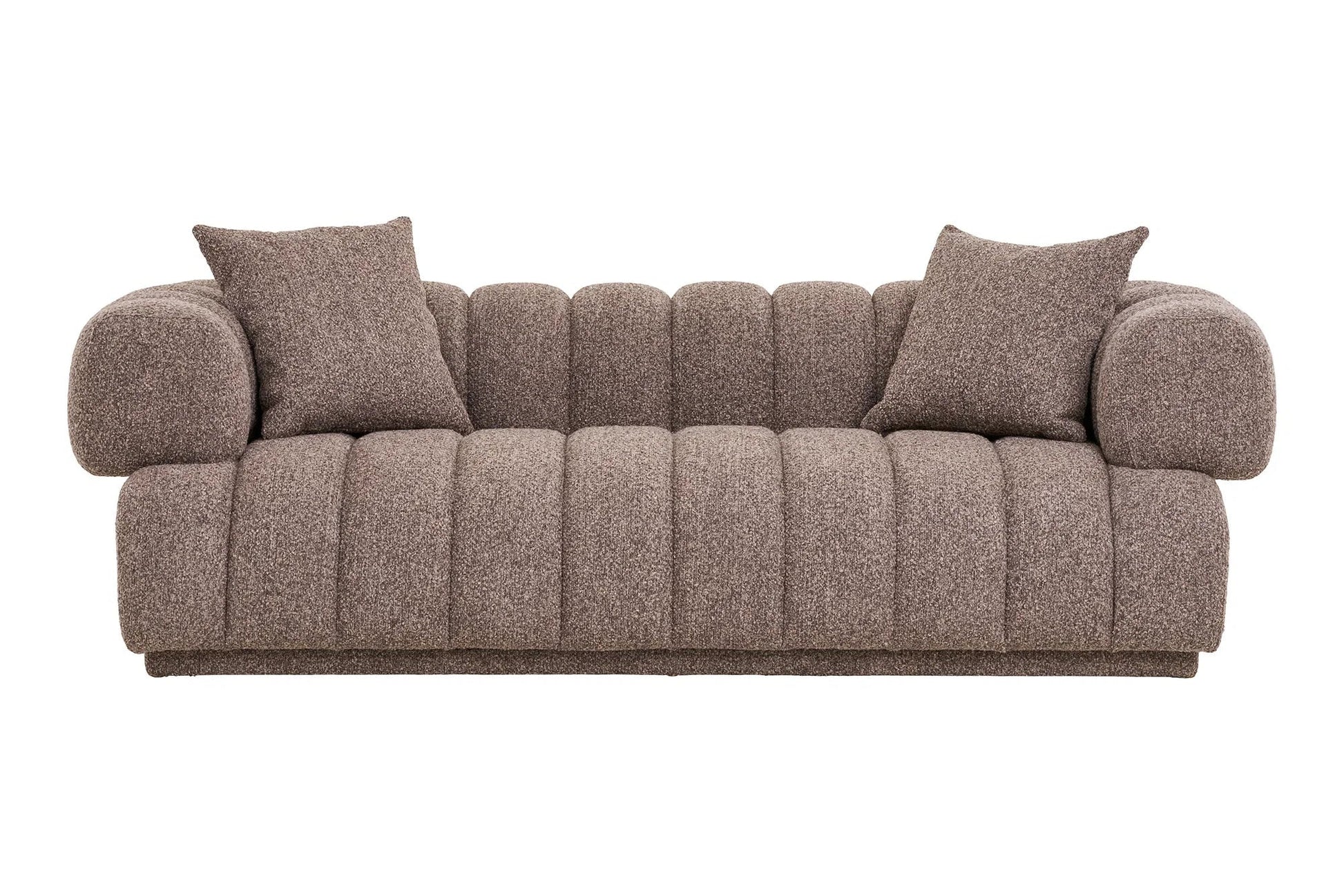 Canapé Droit AURORA Marron - 226 x 106 cm HOUSE NORDIC