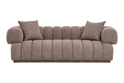 Canapé Droit AURORA Marron - 226 x 106 cm HOUSE NORDIC