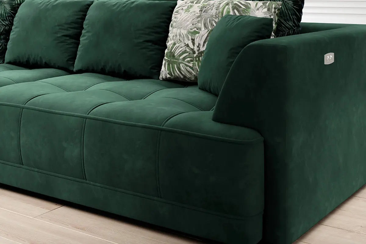 Canapé Droit Convertible Électrique TIGA BIG SOFA - 302 x 136 cm WERSAL
