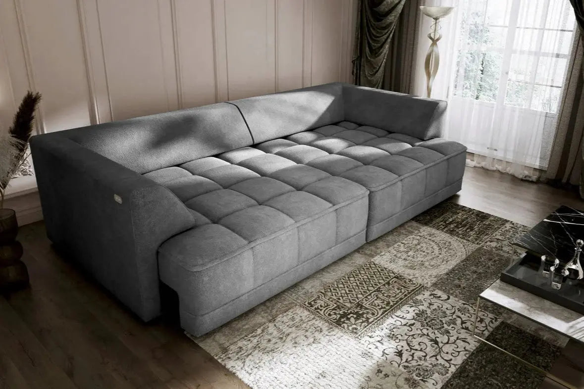 Canapé Droit Convertible Électrique TIGA BIG SOFA - 302 x 136 cm WERSAL