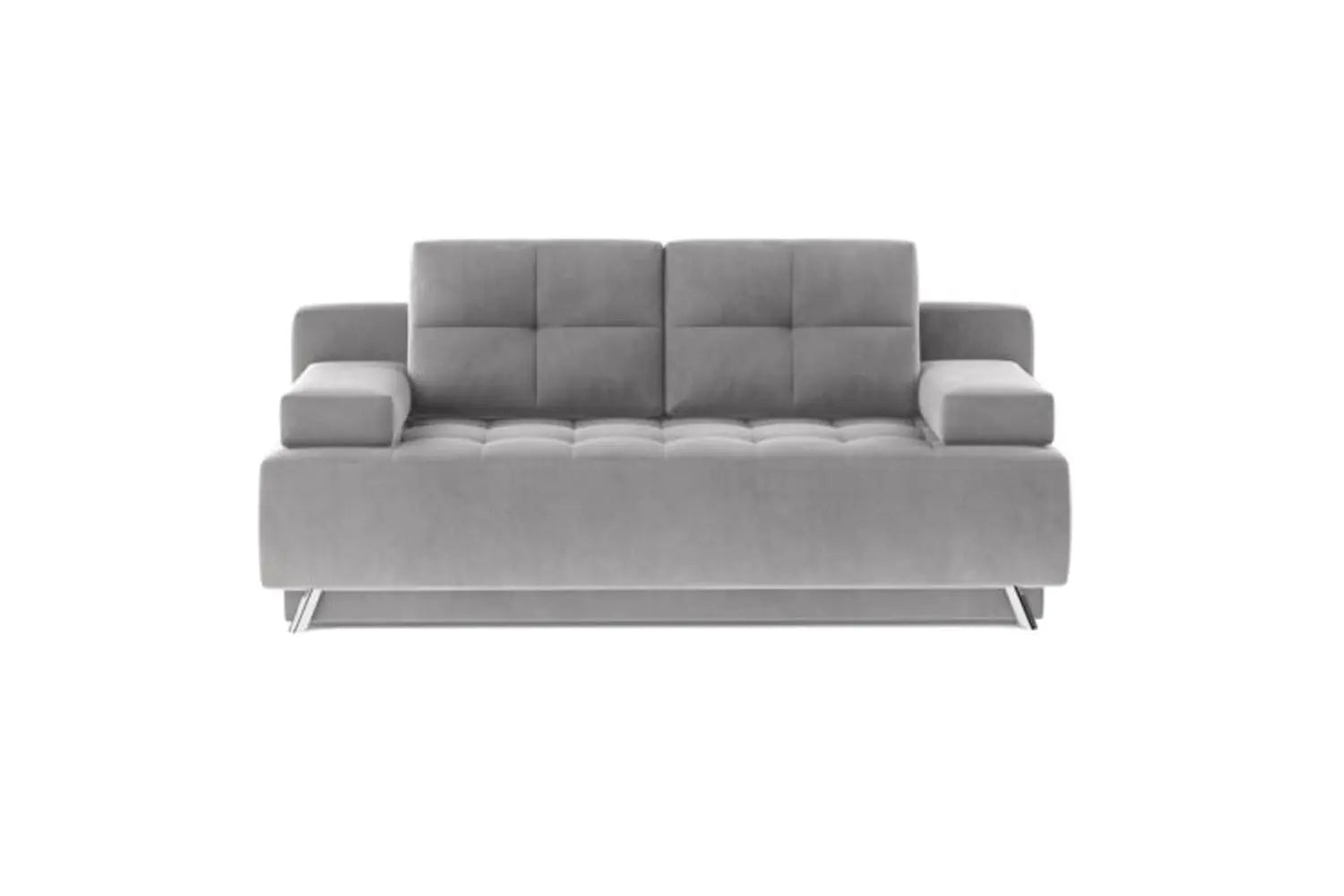 Canapé Droit Convertible avec Rangement OSLO - 197 x 94 cm WERSAL