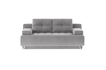 Canapé Droit Convertible avec Rangement OSLO - 197 x 94 cm WERSAL