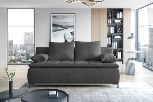 Canapé Droit Convertible avec Rangement SWEET - 204 x 106 cm WERSAL