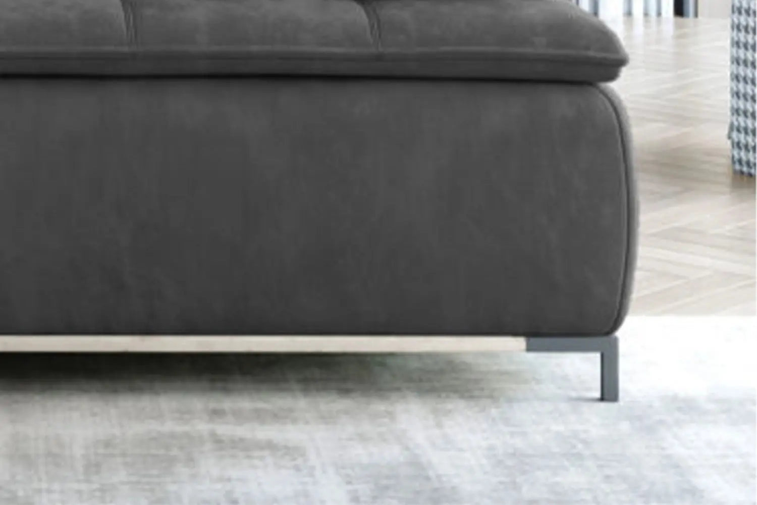 Canapé Droit Convertible avec Rangement SWEET - 204 x 106 cm WERSAL