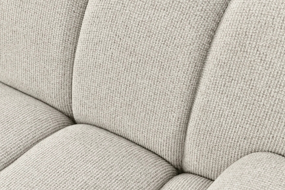 Canapé Droit Modulable 2 places Sable TAZA - 190 x 95 cm HOUSE NORDIC