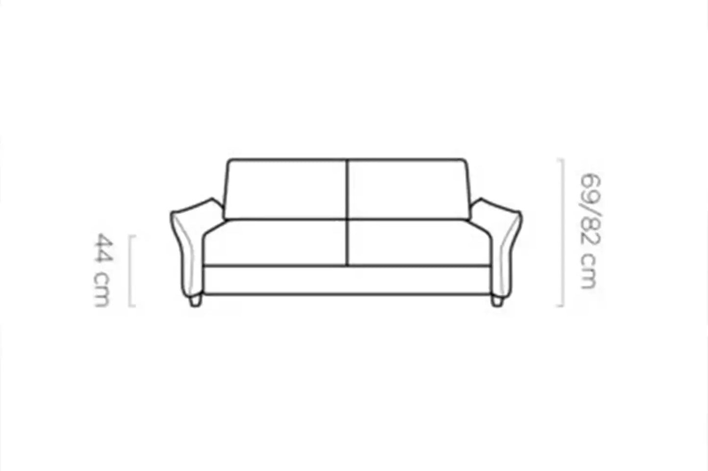 Canapé-Lit CANTO - 178 x 106 cm - Matelas intégré : 120 x 190 cm WERSAL