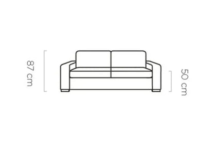 Canapé-Lit VANILLA - 180 x 98 cm - Matelas intégré : 120 x 200 cm WERSAL