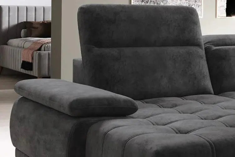 Canapé Panoramique Convertible Électrique FOCUS XL - 352 x 204 x 177 cm WERSAL