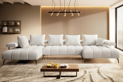 Canapé Panoramique Convertible Électrique MAGNETIC XL - 371 x 210 x 180 cm WERSAL