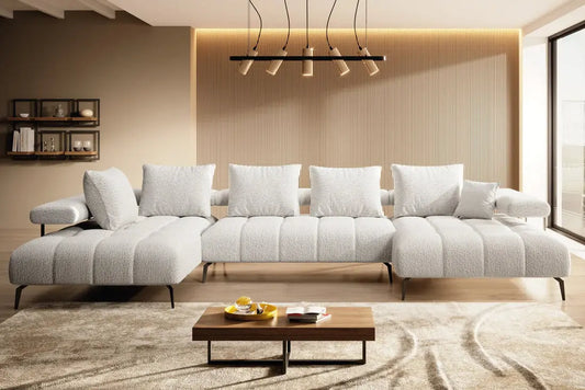 Canapé Panoramique Convertible Électrique MAGNETIC XL - 371 x 210 x 180 cm WERSAL