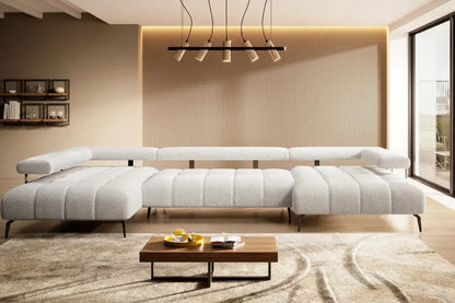 Canapé Panoramique Convertible Électrique MAGNETIC XL - 371 x 210 x 180 cm WERSAL