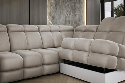 Canapé Panoramique Convertible Électrique TOLLO XL - 400 x 217 x 171 cm WERSAL