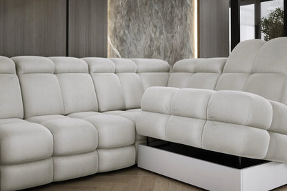 Canapé Panoramique Convertible Électrique TOLLO XL - 400 x 217 x 171 cm WERSAL