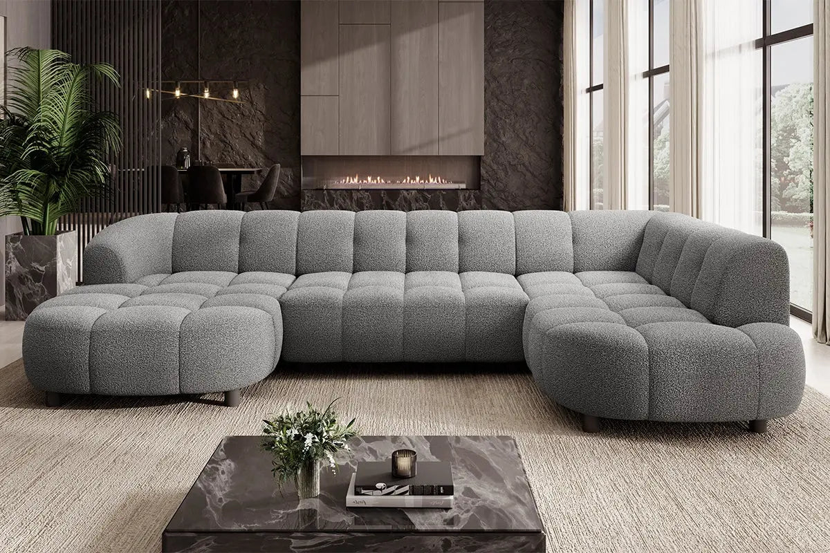 Canapé Panoramique Convertible Électrique VELPA XL - 355 x 205 x 183 cm WERSAL