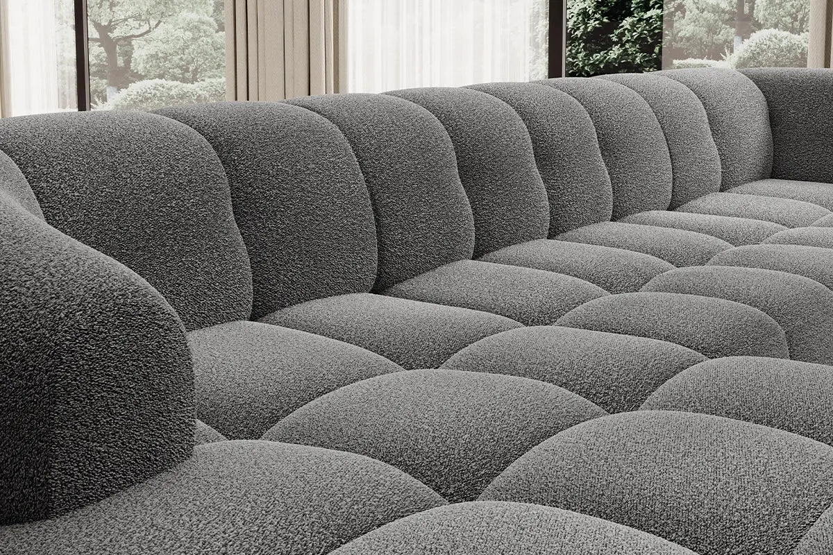 Canapé Panoramique Convertible Électrique VELPA XL - 355 x 205 x 183 cm WERSAL