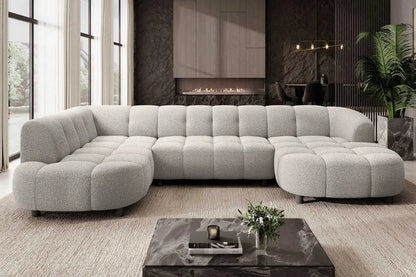 Canapé Panoramique Convertible Électrique VELPA XL - 355 x 205 x 183 cm WERSAL