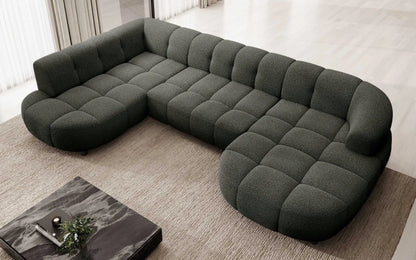 Canapé Panoramique Convertible Électrique VELPA XL - 355 x 205 x 183 cm WERSAL