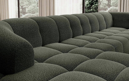 Canapé Panoramique Convertible Électrique VELPA XL - 355 x 205 x 183 cm WERSAL