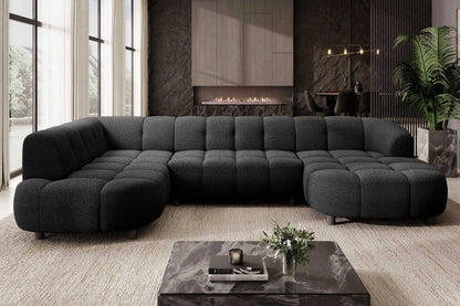 Canapé Panoramique Convertible Électrique VELPA XL - 355 x 205 x 183 cm WERSAL