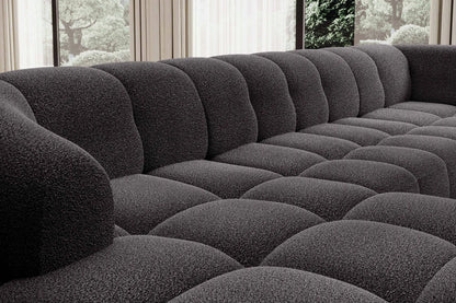 Canapé Panoramique Convertible Électrique VELPA XL - 355 x 205 x 183 cm WERSAL