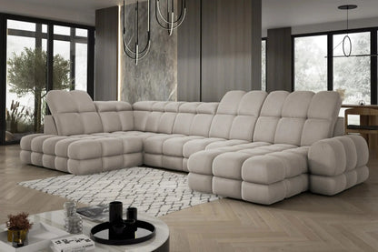 Canapé Panoramique Convertible Électrique TOLLO XL - 400 x 217 x 171 cm WERSAL